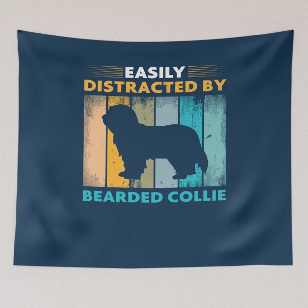 Item preview, Bearded Collie Sticker4 designed and sold by quantrieutrieu.