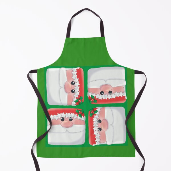 Item preview, Cute Colorful Santa Christmas Pattern 3 designed and sold by OhNoNotAgain42.