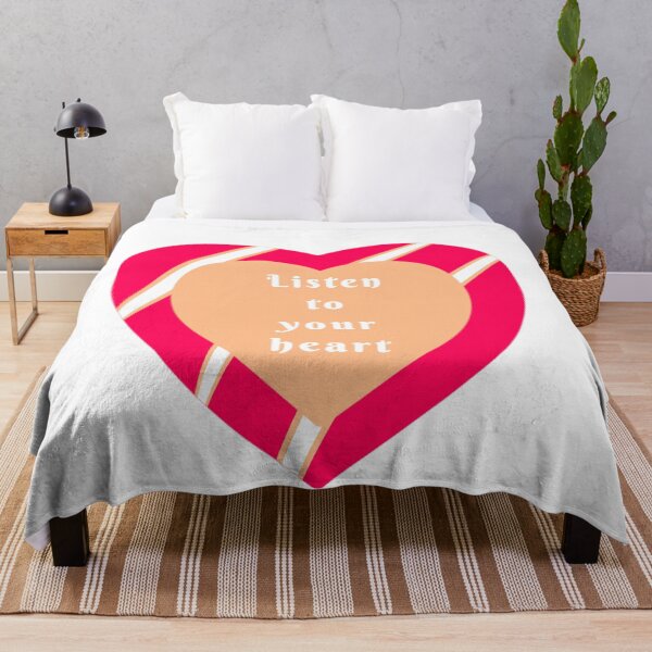 Item preview, Listen to your heart quotes designed and sold by CanvasCharmHub.