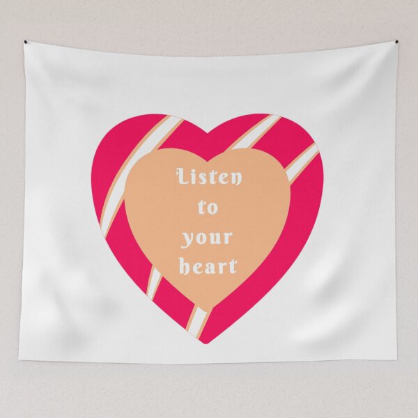 Item preview, Listen to your heart quotes  designed and sold by CanvasCharmHub.