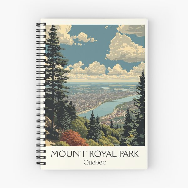 Item preview, Mount Royal Park Montreal | City View Lookout Art Print designed and sold by TuncGK.