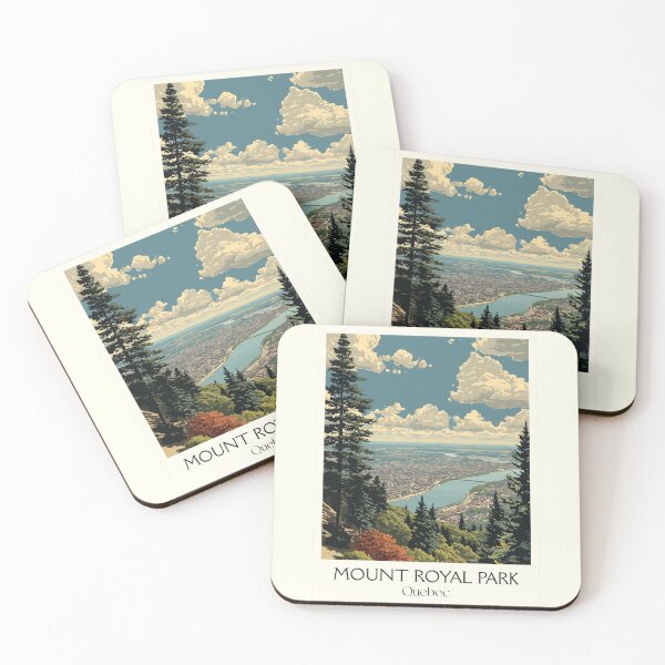 Item preview, Mount Royal Park Montreal | City View Lookout Art Print designed and sold by TuncGK.