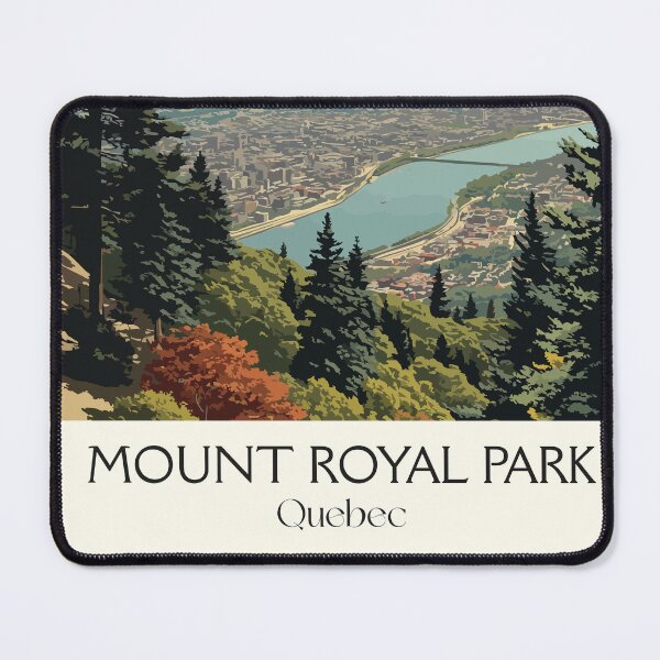 Item preview, Mount Royal Park Montreal | City View Lookout Art Print designed and sold by TuncGK.