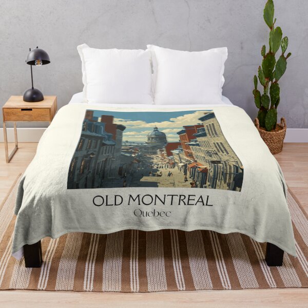 Item preview, Old Montreal Quebec | Historic Cobblestone Street Art designed and sold by TuncGK.