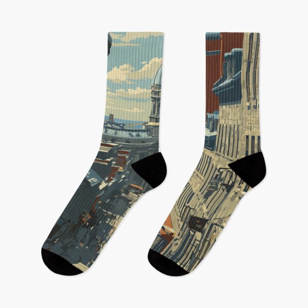 Item preview, Old Montreal Quebec | Historic Cobblestone Street Art designed and sold by TuncGK.