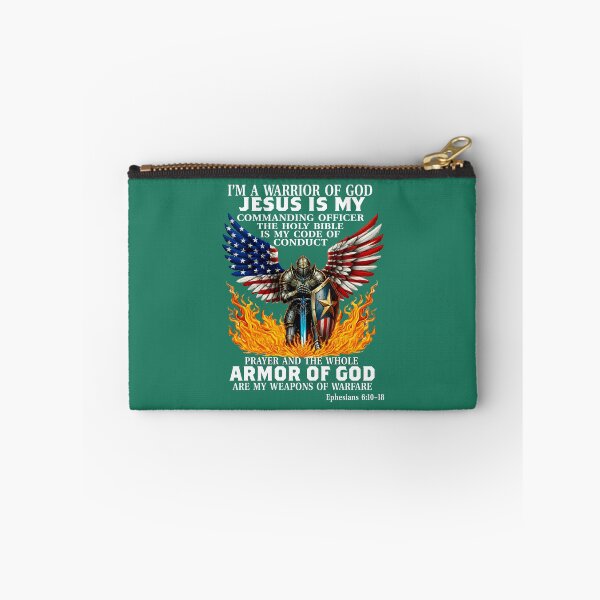 Item preview, Warrior of God Armor of Faith Christian Soldier Ephesians 6 10 18 designed and sold by RobertKnow.