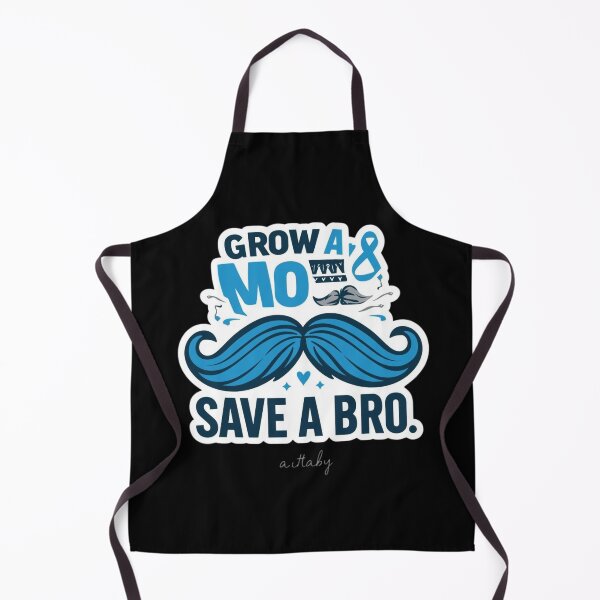 Item preview, Grow a Mo, Save a Bro – Movember Mustache Awareness designed and sold by ZACKLAB.