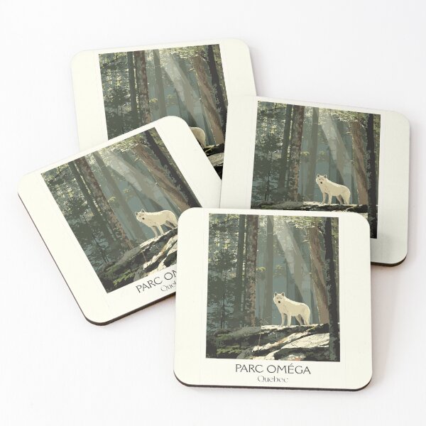 Item preview, Parc Oméga Quebec | Canadian Wildlife Park Wolf Art designed and sold by TuncGK.