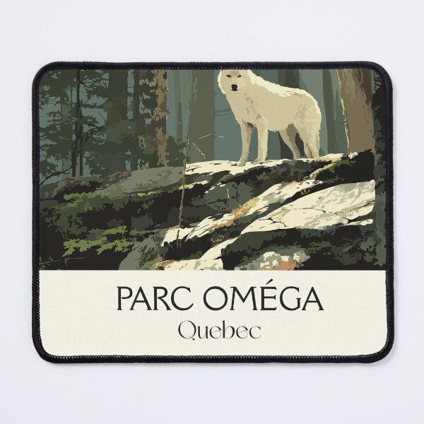 Item preview, Parc Oméga Quebec | Canadian Wildlife Park Wolf Art designed and sold by TuncGK.