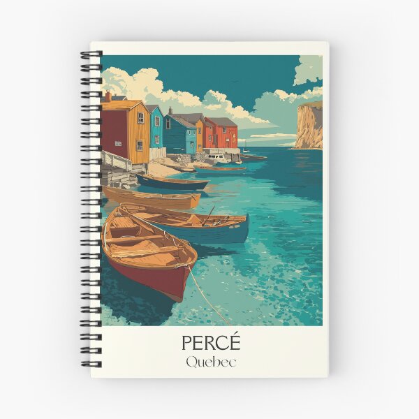 Item preview, Percé Quebec | Gaspé Peninsula Fishing Village Art designed and sold by TuncGK.