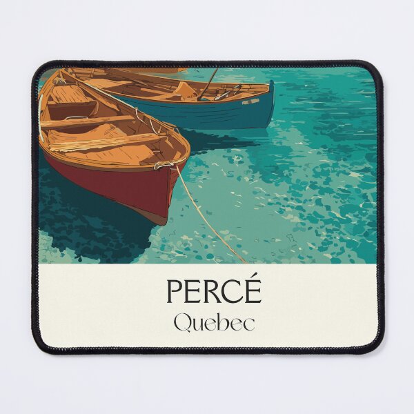 Item preview, Percé Quebec | Gaspé Peninsula Fishing Village Art designed and sold by TuncGK.