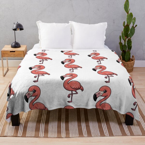 Item preview, Cute Kawaii Flamingo: Adorable Pink Cartoon Bird Illustration designed and sold by RudArtAI.