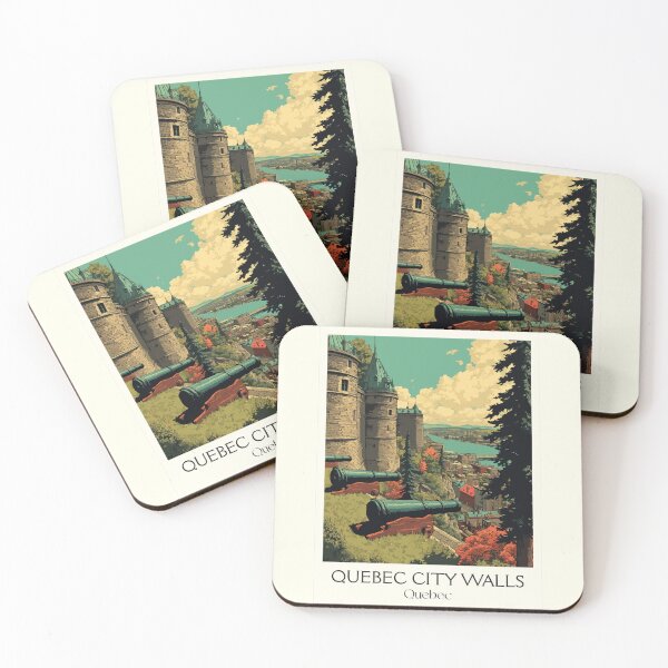 Item preview, Quebec City Walls | Fortifications of Old Quebec Art designed and sold by TuncGK.