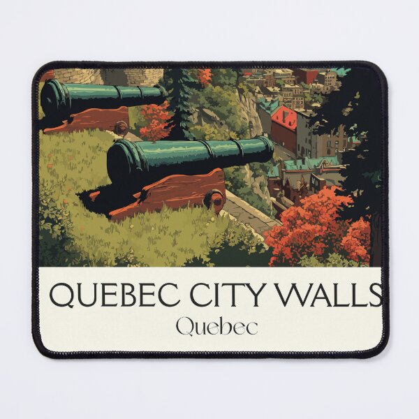 Item preview, Quebec City Walls | Fortifications of Old Quebec Art designed and sold by TuncGK.