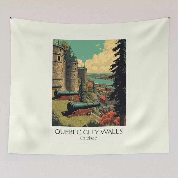 Item preview, Quebec City Walls | Fortifications of Old Quebec Art designed and sold by TuncGK.