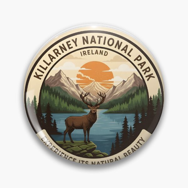 Item preview, Killarney National Park Ireland Retro  designed and sold by LittleArij.