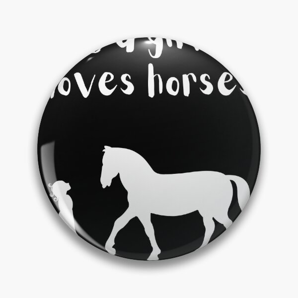 Item preview, Chica que ama los caballos designed and sold by DesignsByAH.