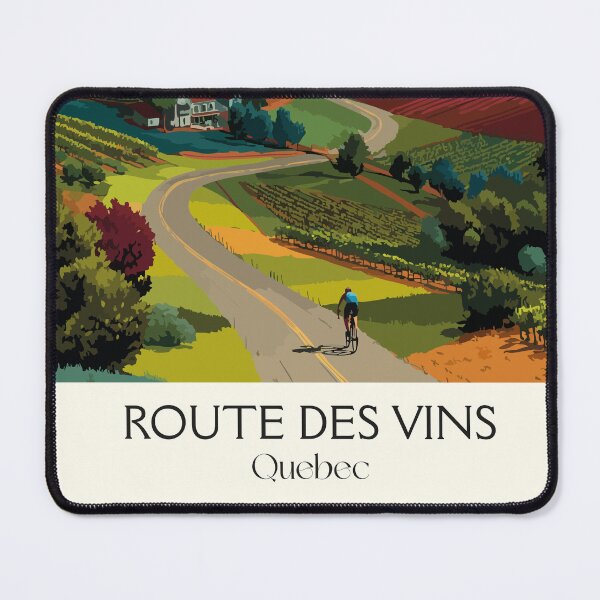 Item preview, Route des Vins Quebec | Eastern Townships Vineyard Art designed and sold by TuncGK.