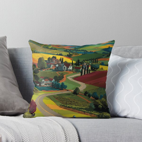 Item preview, Route des Vins Quebec | Eastern Townships Vineyard Art designed and sold by TuncGK.