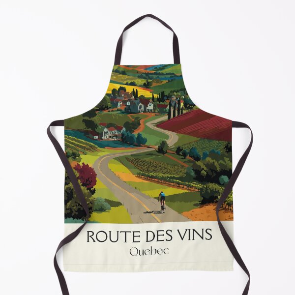 Item preview, Route des Vins Quebec | Eastern Townships Vineyard Art designed and sold by TuncGK.