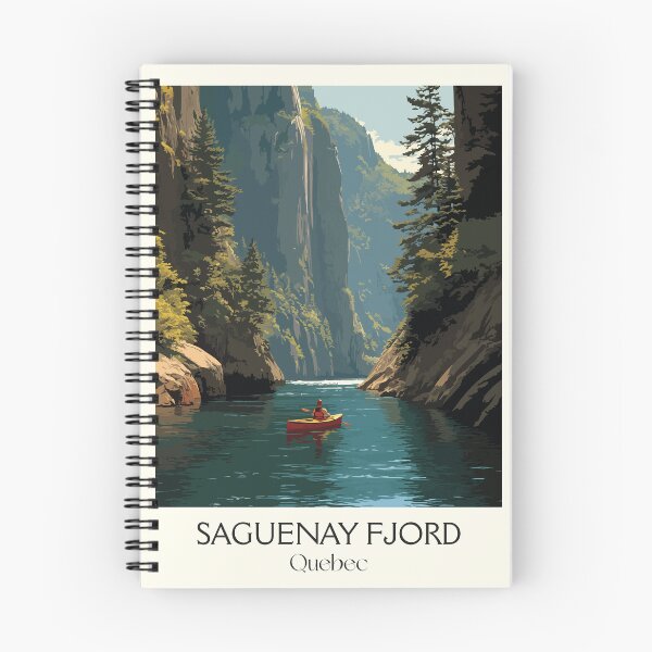 Item preview, Saguenay Fjord Quebec | National Park Scenery Art designed and sold by TuncGK.