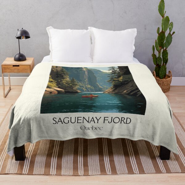 Item preview, Saguenay Fjord Quebec | National Park Scenery Art designed and sold by TuncGK.