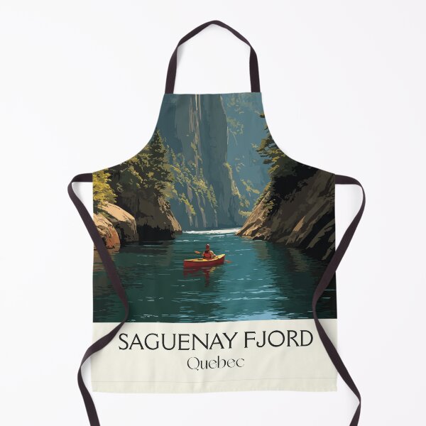 Item preview, Saguenay Fjord Quebec | National Park Scenery Art designed and sold by TuncGK.