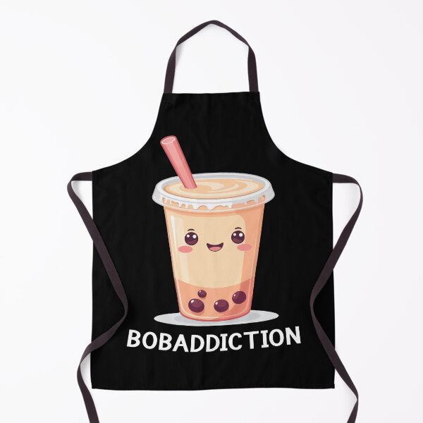 Item preview, Bobaddiction Kawaii Boba Tea T-Shirt – Cute Bubble Tea Lover Vector Design designed and sold by Design-Pro-21.