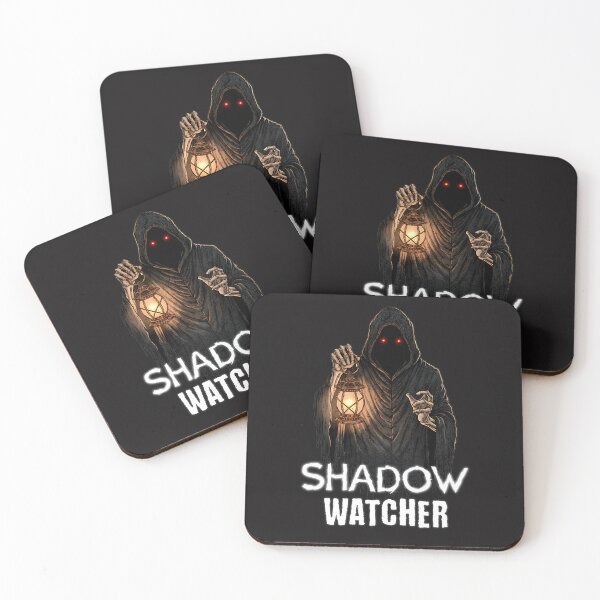 Item preview, Shadow Watcher - Cloaked Figure with Lantern Horror Art designed and sold by AwesomeBeyondLimits.