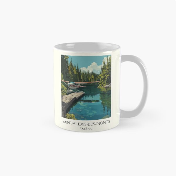 Item preview, Saint-Alexis-des-Monts | Mauricie Lake and Dock Art designed and sold by TuncGK.