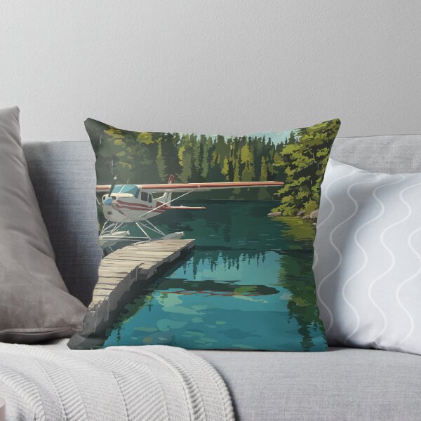 Item preview, Saint-Alexis-des-Monts | Mauricie Lake and Dock Art designed and sold by TuncGK.