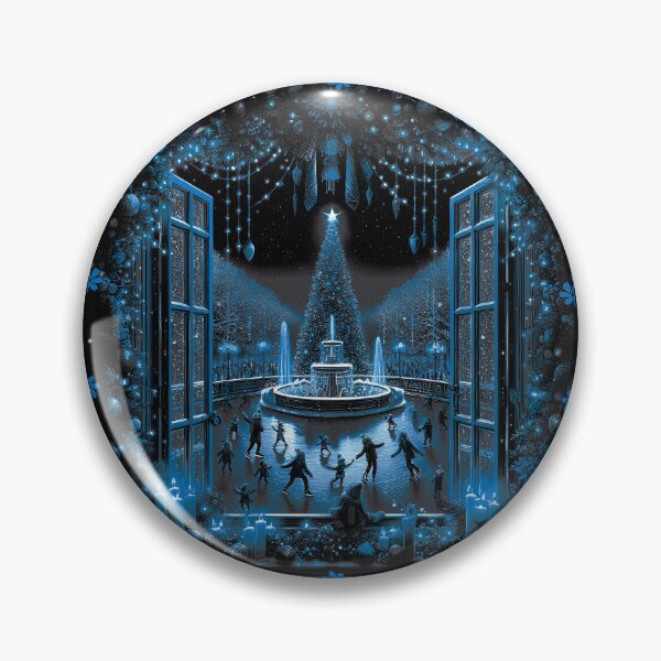 Item preview, Happy Holidays XM17 Blue designed and sold by HappyHavenStu.