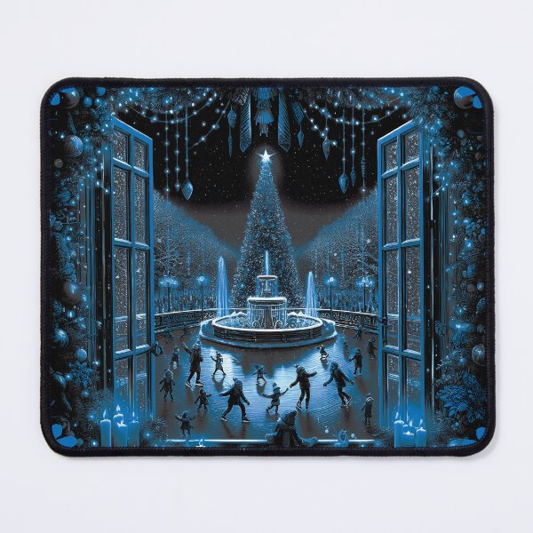 Item preview, Happy Holidays XM17 Blue designed and sold by HappyHavenStu.