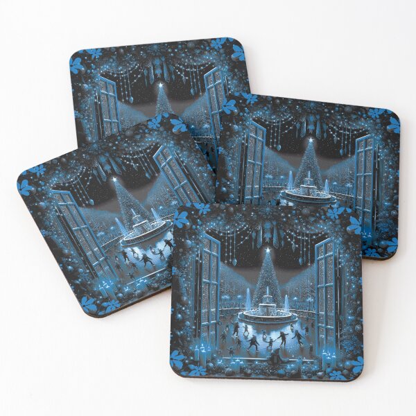 Item preview, Happy Holidays XM17 Blue designed and sold by HappyHavenStu.