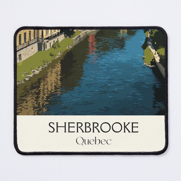 Item preview, Sherbrooke Quebec | Eastern Townships River Scenery Art designed and sold by TuncGK.
