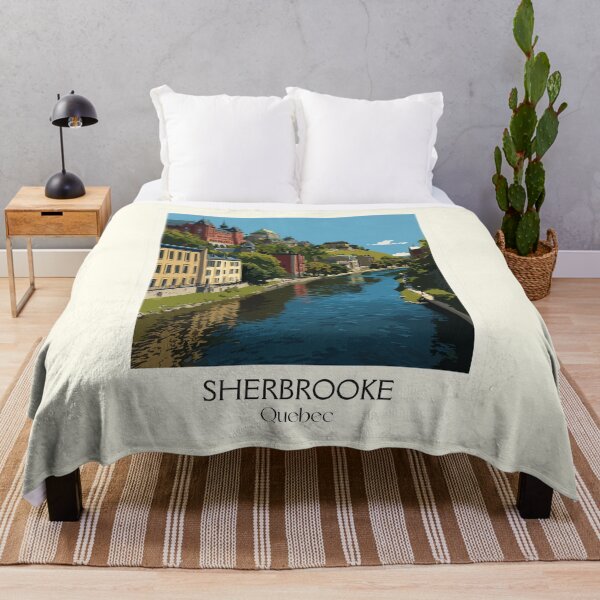 Item preview, Sherbrooke Quebec | Eastern Townships River Scenery Art designed and sold by TuncGK.