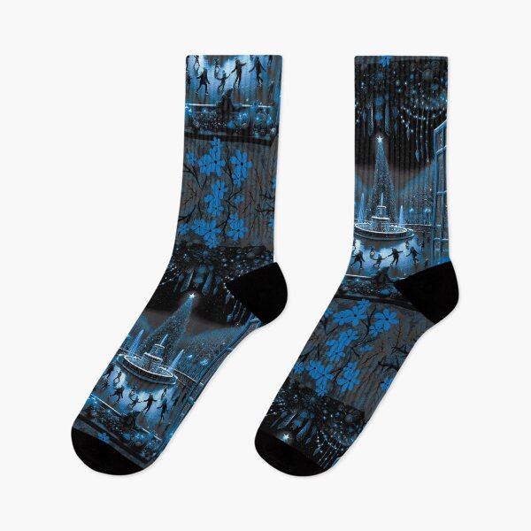 Item preview, Happy Holidays XM17 Blue designed and sold by HappyHavenStu.