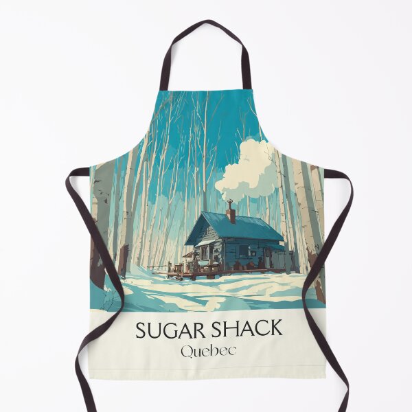 Item preview, Quebec Sugar Shack | Maple Syrup Season Art Print designed and sold by TuncGK.