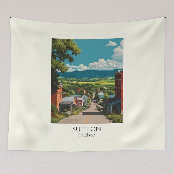 Item preview, Sutton Quebec | Eastern Townships Village and Valley Art designed and sold by TuncGK.