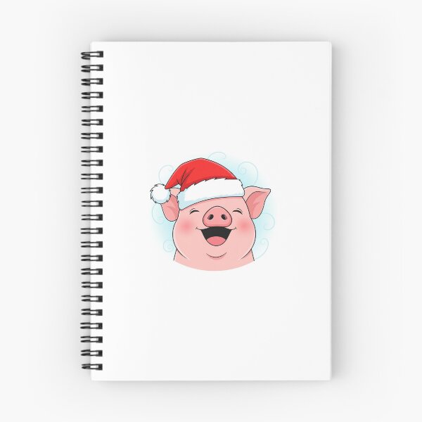 Artikelvorschau, Niedliches rosa Weihnachtsschweinchen entworfen und verkauft von mayatA-rt.