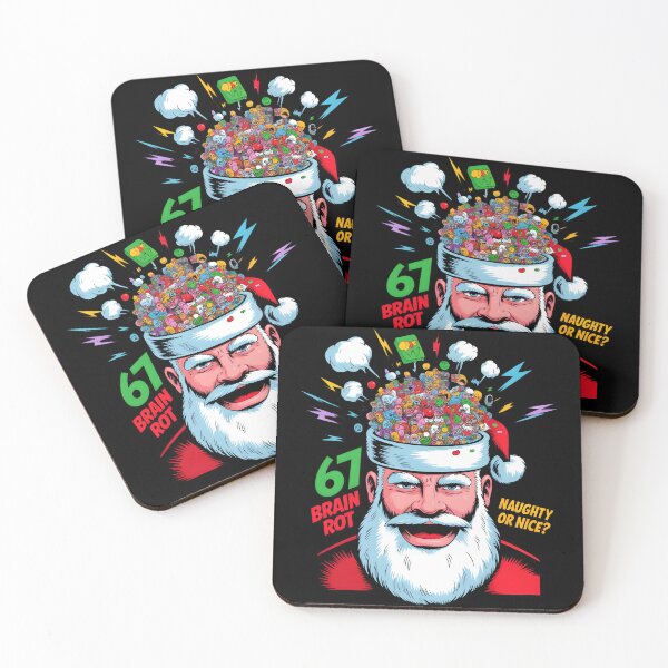 Item preview, Nice Naughty 67 Christmas Brain Rot designed and sold by Millsoft.