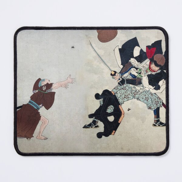 Item preview, Tsukioka Yoshitoshi - Night Attack of a Warrior designed and sold by RickE.