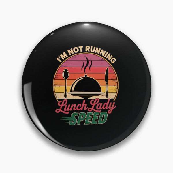 Item preview, I'M Not Running This Is Normal Lunch Lady Speed designed and sold by JonGogue.