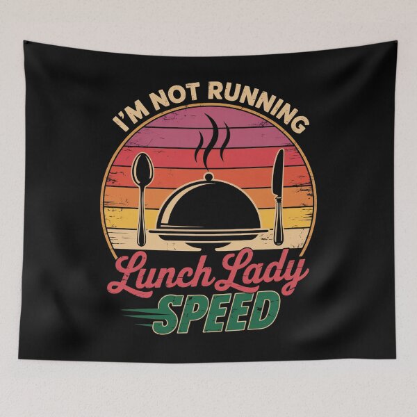 Item preview, I'M Not Running This Is Normal Lunch Lady Speed designed and sold by JonGogue.