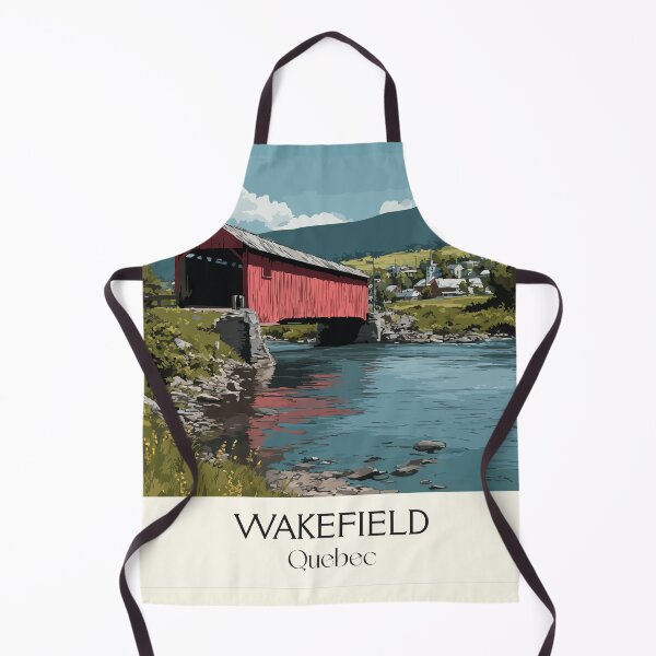Item preview, Wakefield Quebec | Gatineau River Covered Bridge Art designed and sold by TuncGK.