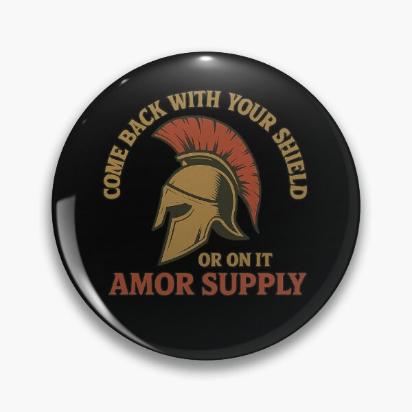 Item preview, Spartan Helmet Shirt – “Come Back With Your Shield or On It” | Amor Supply designed and sold by Amor Supply.