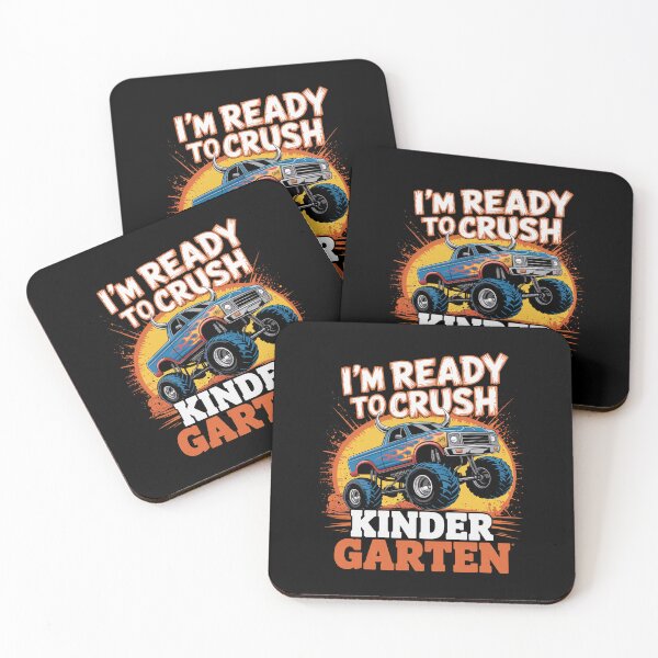Item preview, I'M Ready To Crush Kindergarten Monster Truck Back To School designed and sold by JonGogue.