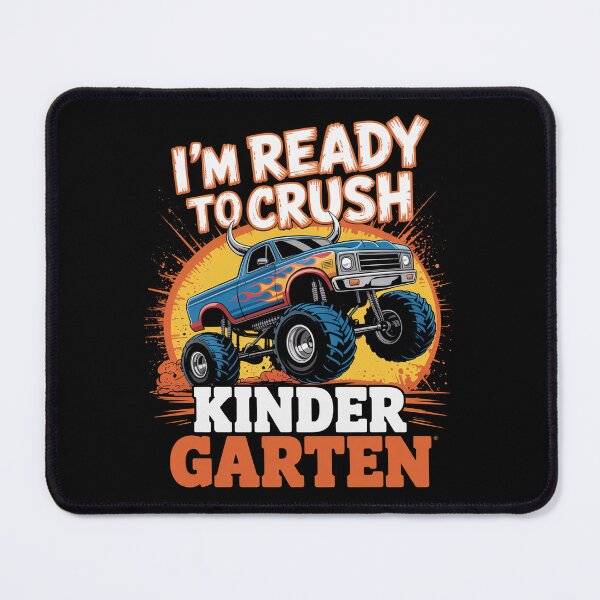 Item preview, I'M Ready To Crush Kindergarten Monster Truck Back To School designed and sold by JonGogue.