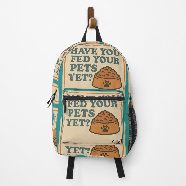Item preview, LaMaisonOfMY NAGGING STICKERS COLLECTION “Have You Fed Your Pets Yet?” On Green designed and sold by LaMaisonOfMY.