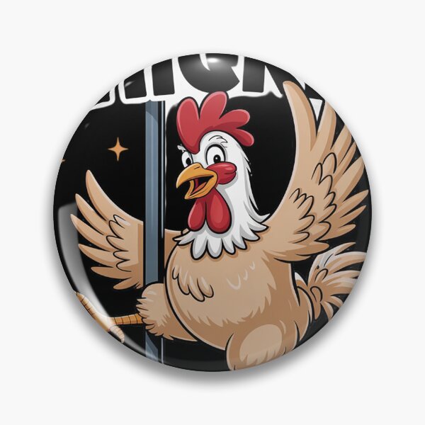 Artikelvorschau, Chicken Strips Pole Dance Cartoon Wortspiel Humor entworfen und verkauft von BeetleMalon.